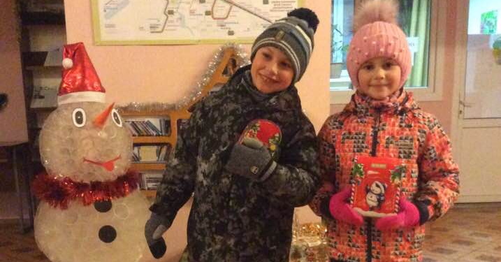 Новорічні подарунки для дітей від БФ Технологія